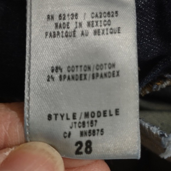 GUESS Jeans Women's Stretch Daredevil Boot 32 Waist Med Wash - Picture 6 of 9